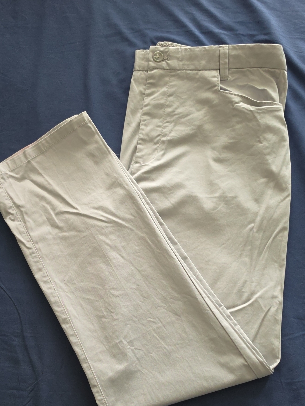 Calvin Klein Jeans Men's Chinos in Light Gray Khaki